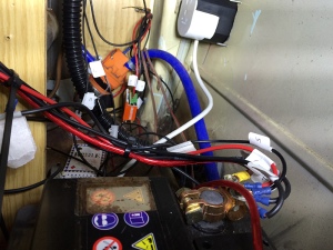 Some of the wiring